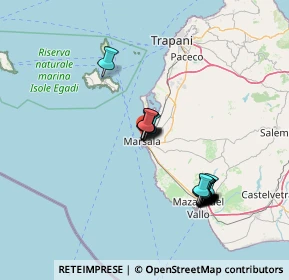 Mappa Via dei Normanni, 91025 Marsala TP, Italia (14.6595)