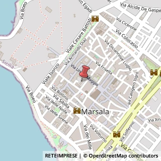 Mappa Via Curatolo, 24, 91025 Marsala, Trapani (Sicilia)