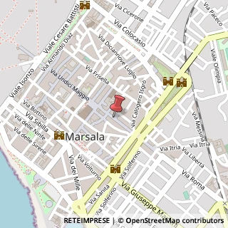 Mappa Via XI Maggio, 130, 91025 Marsala, Trapani (Sicilia)