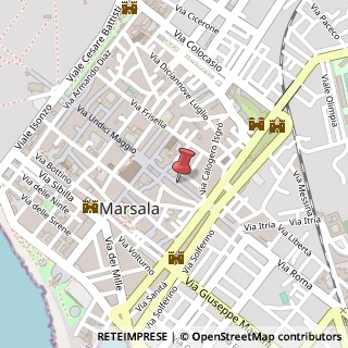 Mappa Via XI Maggio, 107, 91025 Marsala, Trapani (Sicilia)