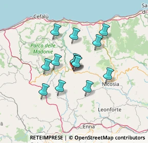 Mappa Via Occidentale, 90024 Gangi PA, Italia (11.77385)