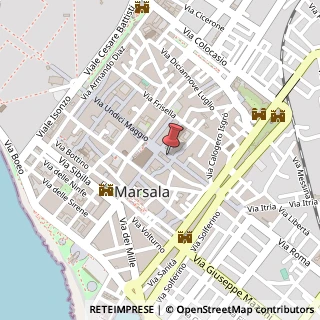 Mappa Via XI Maggio, 106, 91025 Marsala, Trapani (Sicilia)