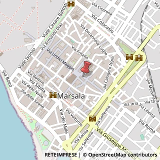 Mappa Via XI Maggio, 104, 91025 Marsala, Trapani (Sicilia)