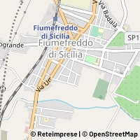 মানচিত্র Fiumefreddo di Sicilia