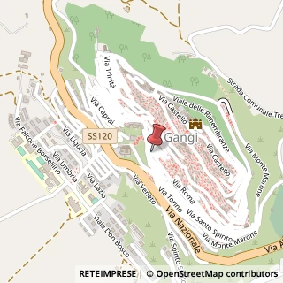 Mappa Via vittorio emanuele 18, 90024 Gangi, Palermo (Sicilia)