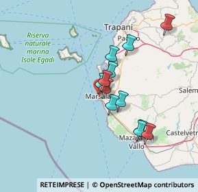 Mappa Via Stefano Bilardello, 91025 Marsala TP, Italia (12.45833)