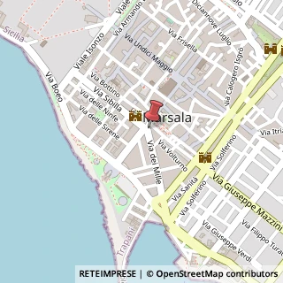Mappa Piazza Goffredo Mameli, 7, 91025 Marsala, Trapani (Sicilia)