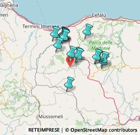 Mappa SP53, 90022 Caltavuturo PA, Italia (11.54688)