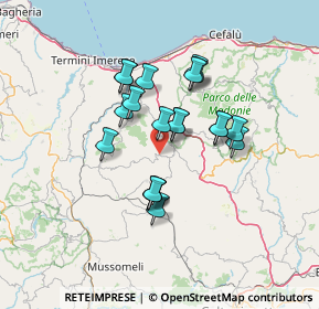 Mappa SP 53, 90022 Caltavuturo PA, Italia (12.173)