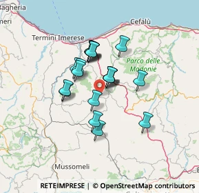 Mappa SP 53, 90022 Caltavuturo PA, Italia (10.88)