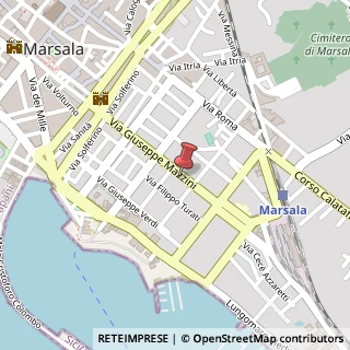Mappa Via Mazzini, 126, 91025 Marsala, Trapani (Sicilia)