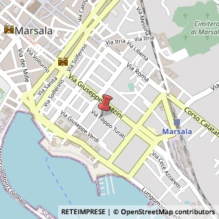 Mappa Via Filippo Turati, 5, 91025 Marsala, Trapani (Sicilia)