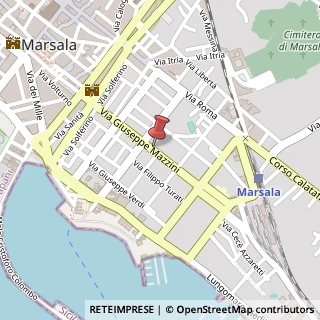 Mappa Via Mazzini, 111, 91025 Marsala, Trapani (Sicilia)