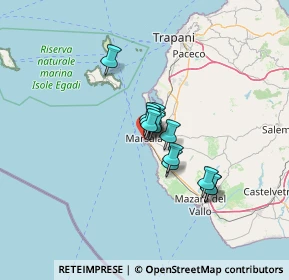 Mappa Piazza Piemonte e Lombardo, 91025 Marsala TP, Italia (8.68846)