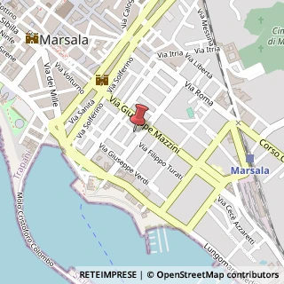 Mappa Via Magenta, 34, 91025 Marsala, Trapani (Sicilia)