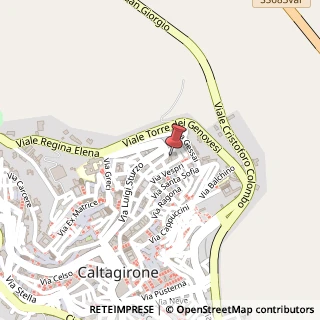 Mappa Via Santissimo Salvatore, 90, 95041 Caltagirone, Catania (Sicilia)
