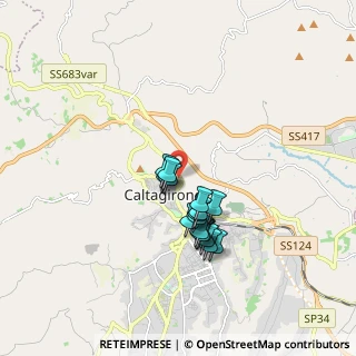 Mappa Via Balchino, 95041 Caltagirone CT, Italia (1.5375)