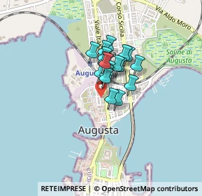 Mappa Via Barbarino, 96011 Augusta SR, Italia (0.2725)