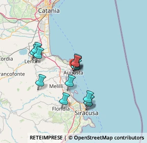 Mappa Via Barbarino, 96011 Augusta SR, Italia (12.75923)