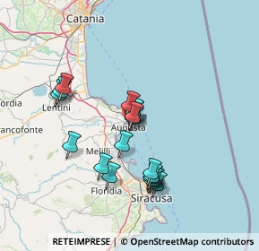 Mappa Vicolo Fiume, 96011 Augusta SR, Italia (13.63944)