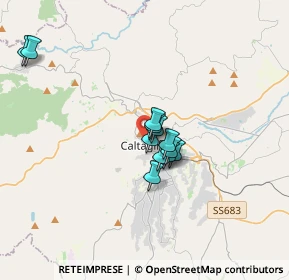 Mappa Via Prima, 95041 Caltagirone CT, Italia (2.72333)