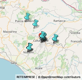 Mappa Via Campoccia, 95041 Caltagirone CT, Italia (8.444)