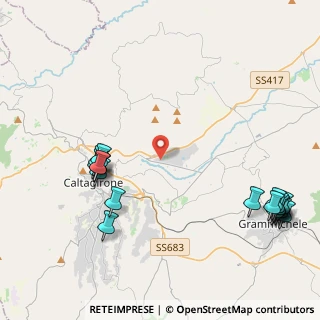Mappa Santa maria poggiarelli, 95041 Caltagirone CT, Italia (6.33278)