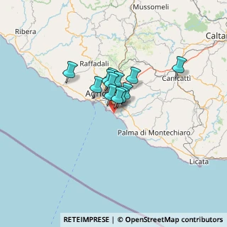 Mappa Via Filippo de Pisis, 92100 Agrigento AG, Italia (8.51667)