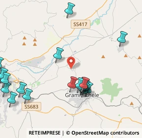 Mappa C.da Piano Croce, 95042 Grammichele CT, Italia (5.711)
