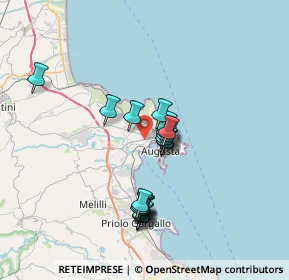 Mappa SS193, 96011 Augusta SR, Italia (6.782)
