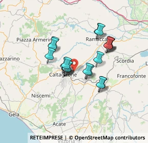 Mappa Contrada S.M. Poggirelli - Zona Industriale, 95041 Caltagirone CT, Italia (11.762)