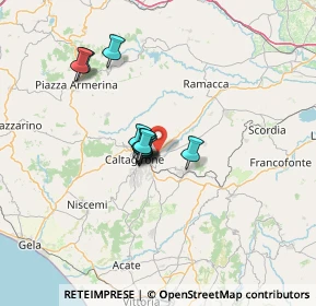 Mappa Contrada S.M. Poggirelli - Zona Industriale, 95041 Caltagirone CT, Italia (10.29545)