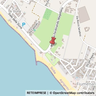 Mappa Via Ferdinando Magellano, 4, 92100 Agrigento, Agrigento (Sicilia)