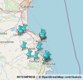 Mappa Via Luigi Capuana, 96011 Augusta SR, Italia (14.40571)