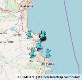 Mappa Via Catania, 96011 Augusta SR, Italia (6.55786)