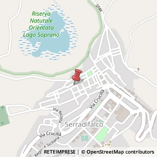 Mappa Via Crispi,  5, 93010 Serradifalco, Caltanissetta (Sicilia)