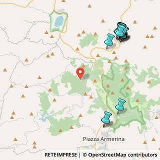 Mappa Strada Comunale 188 dei Molini, 94100 Enna EN, Italia (6.589)