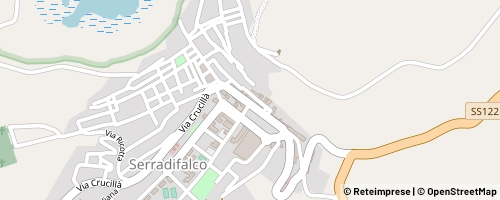 Mappa Serradifalco