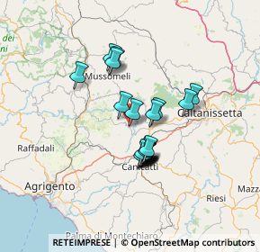 Mappa Via Camillo Benso Conte di Cavour, 93010 Montedoro CL, Italia (11.21)