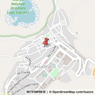 Mappa Via Angelo Sesta,  1, 93010 Serradifalco, Caltanissetta (Sicilia)