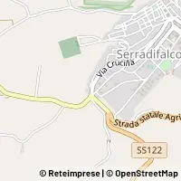 Mapa Serradifalco