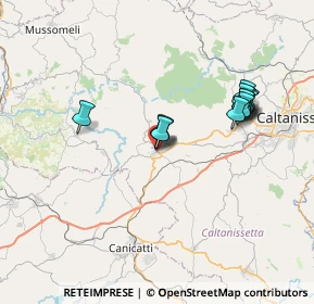 Mappa 93010 Serradifalco CL, Italia (7.43538)