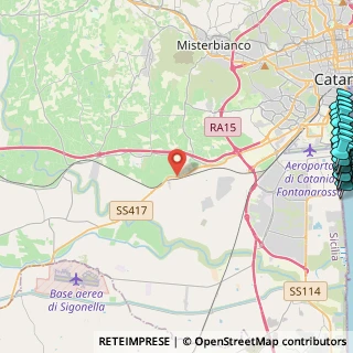 Mappa SS 417, 95045 Misterbianco CT (8.933)
