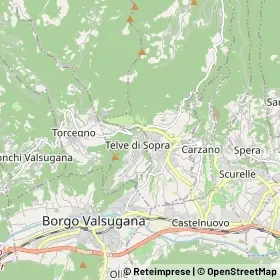 Mappa Telve di Sopra
