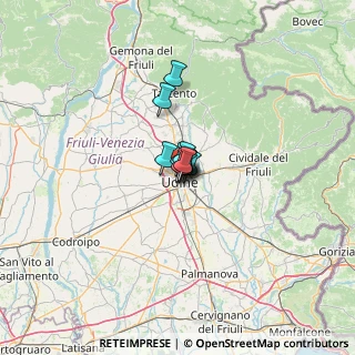 Mappa Via San Vito al Tagliamento, 33100 Udine UD, Italia (3.45)
