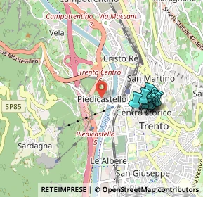 Mappa Piazza, 38122 Trento TN, Italia (0.84538)