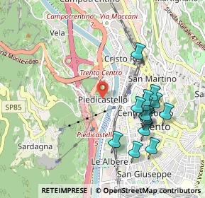 Mappa Piazza, 38122 Trento TN, Italia (0.99571)