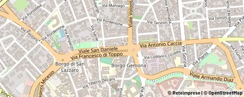 Mappa Udine