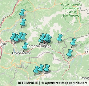 Mappa Via Cenone, 38059 Spera TN, Italia (15.0525)