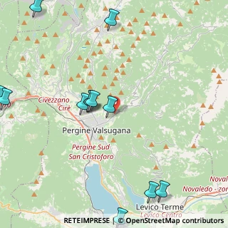 Mappa SP 8, 38057 Pergine Valsugana TN, Italia (5.41583)